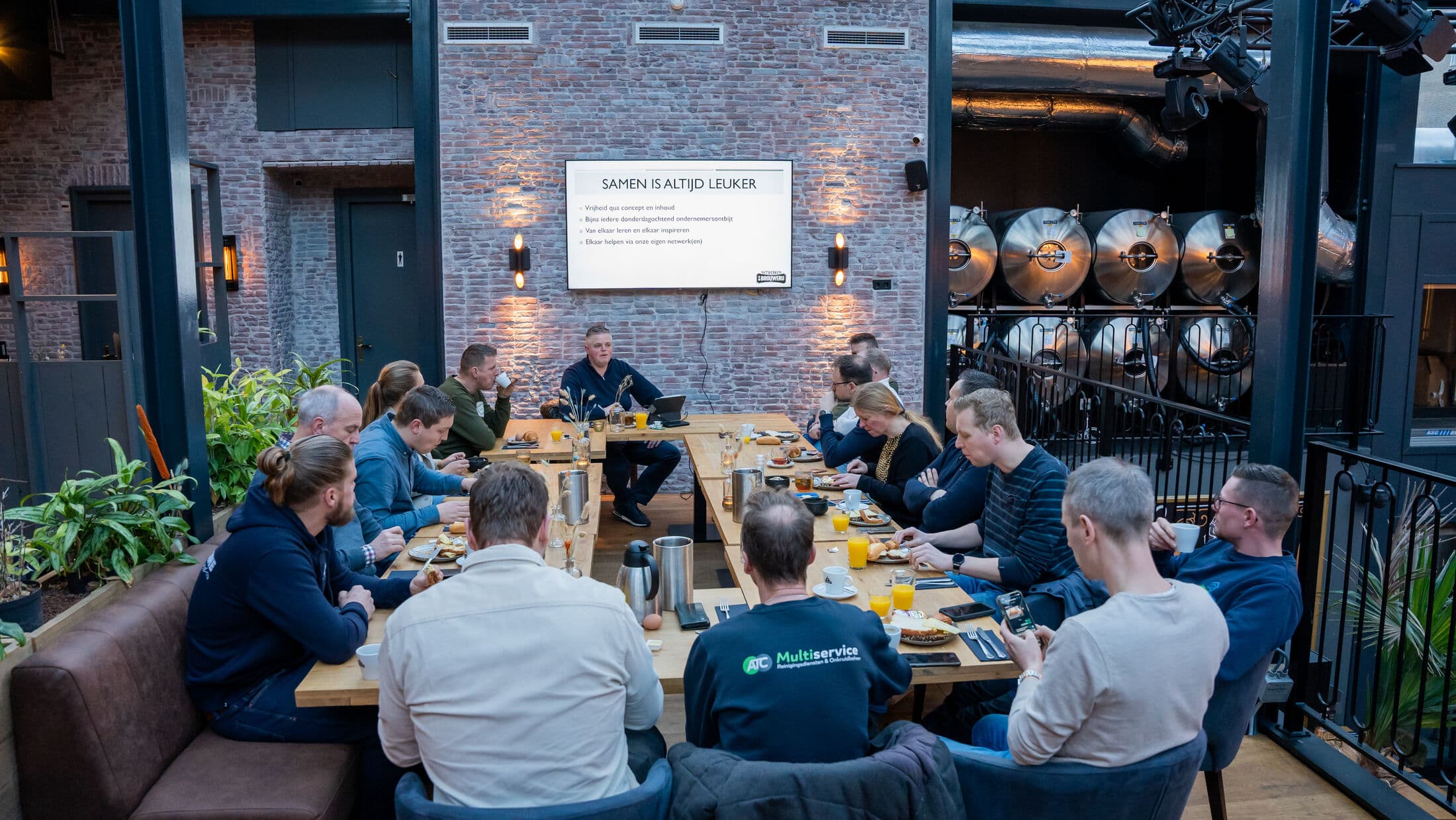 Netwerken in de Brouwerij