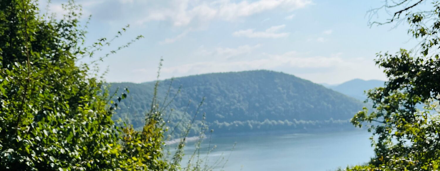 Uitzicht over de Edersee