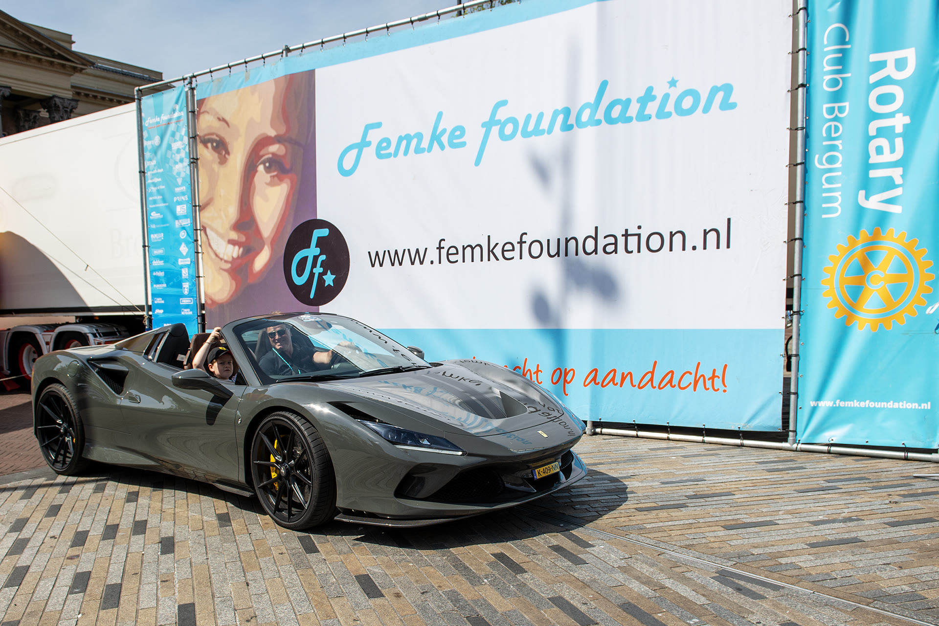 Flyer en logo van The Ride For You 2026, de tiende editie van de Femke Foundation