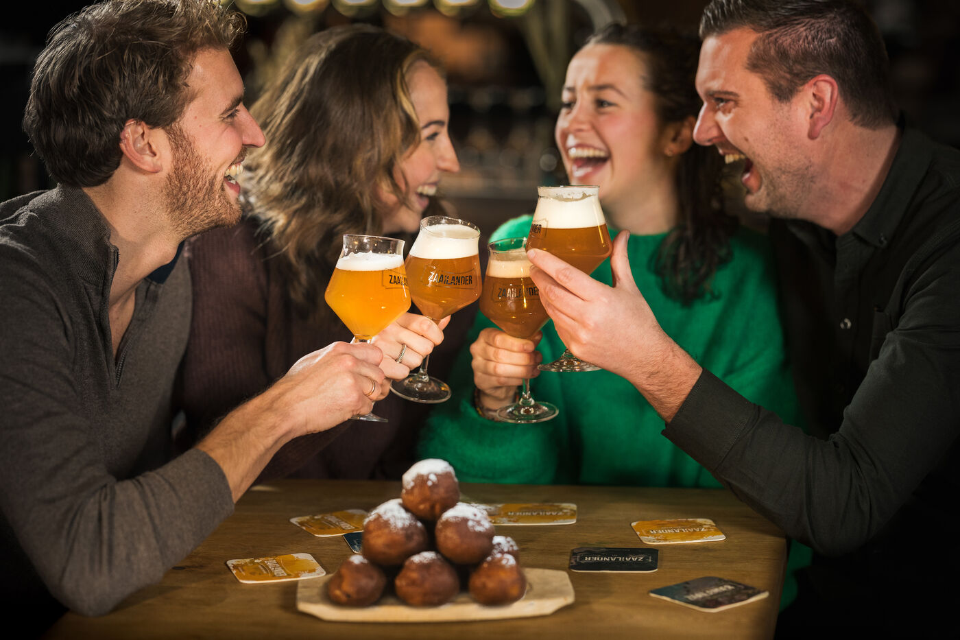 Borrel met Zaailander-bier