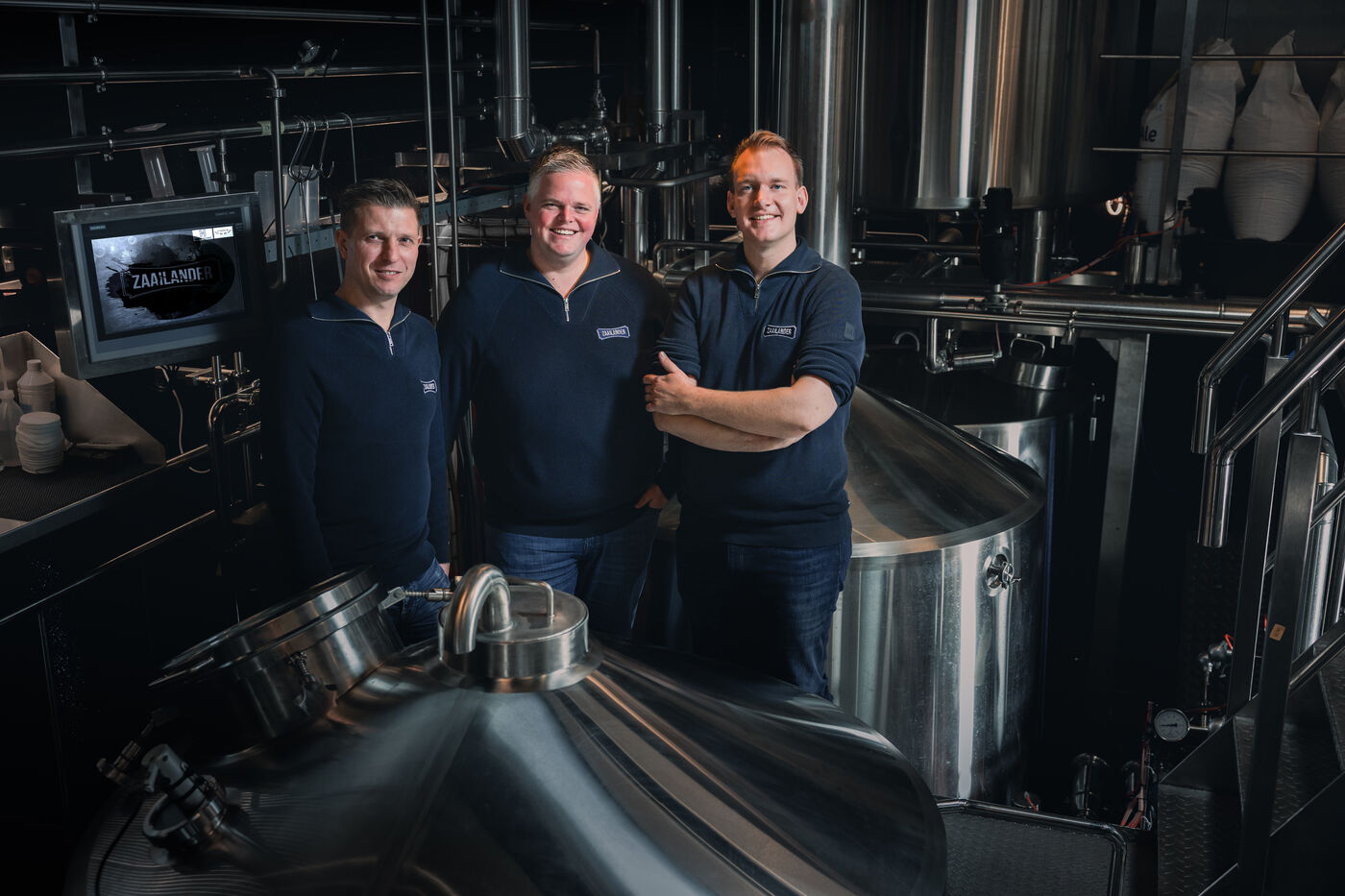 De brouwers bij de ketel
